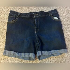 Lane Bryant Denim Shorts Womens Size 26 6 Inch Length